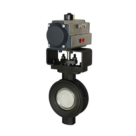Double offset butterfly valve